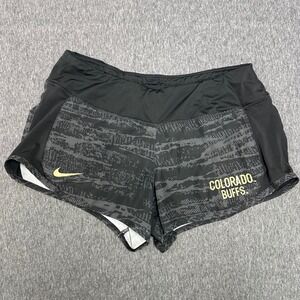 Nike‎ Colorado Buffs Running Shorts Dri-FIT Athletic Gym Black Medium